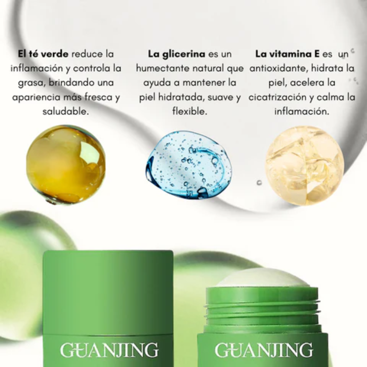 GreenMask Stick - Mascarilla purificadora de te verde