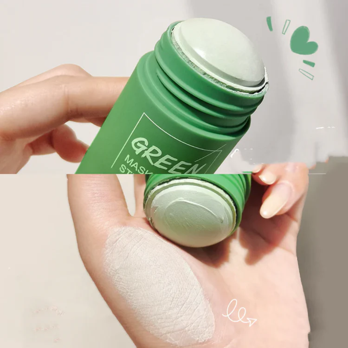 GreenMask Stick - Mascarilla purificadora de te verde